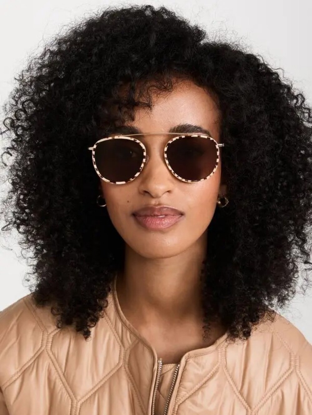 KREWE Chartres Aviator Sunglasses - Cafe Dolce
